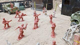 Army men:the rescue mission #stopmotion  #am (plastic army men)