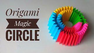 Origami Magic Circle Fireworks | Easy Paper Crafts | Paper DIY Illusions | Infinity Fold Paper Magic