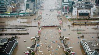 韓国のソウルが沈没中！今日、水爆発によりソウルと京畿道が水没