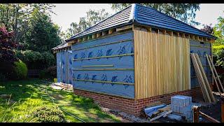 UK Granny Annexe Build - Part 11: Plastering / cladding - Week 13