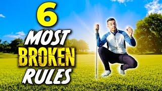 These Are The 6 Rules Golfers Break The Most!