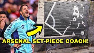 Arsenal Set Piece Coach Honored With A Mural in London