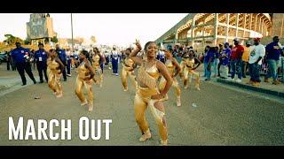 March Out  | Alcorn State Marching Band and Golden Girls Fall 2024 | vs UAPB (Homecoming)