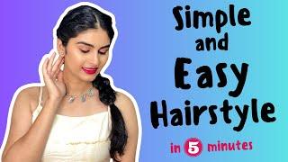 Simple and Easy Hairstyles in 5 minutes