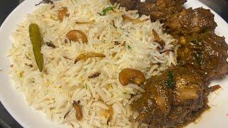 Ghee Rice With Pepper Chicken | Best Lunch Combo