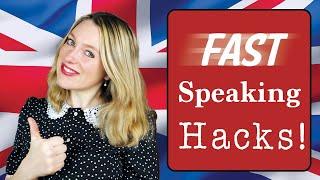 HACKS to Understand and Speak FAST British English! || FLUENCY | British English 