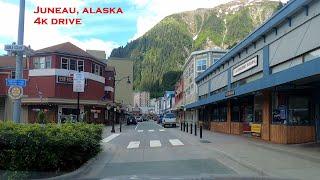 Juneau, Alaska | 4k Virtual Drive Tour | With Special Walk Tour Ending