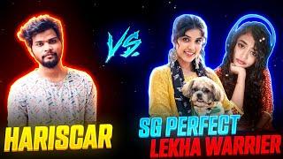  Hariscar vs Lekha Warrier & SG Perfect Gaming  Onetap Challenge 1 vs 2  Free Fire India