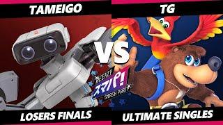 Sumapa 145 LOSERS FINALS - tameigo (ROB) Vs. TG (Banjo Kazooie) Smash Ultimate - SSBU