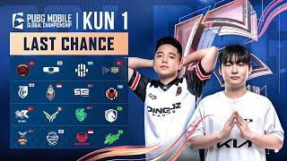 [UZ] 2024 PMGC League | Last Chance Kun 1 | PUBG MOBILE Global Championship