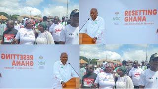 Wenchi Was Boilng Massively As Top NDC Gurus Campaign Tour Landed