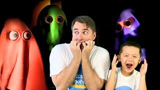 Rainbow Ghost Hunt | Spooky Halloween Songs By Papa Joel's English