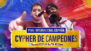 CYPHER DE CAMPEONES - Final Internacional 2024 | Red Bull Batalla