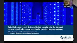 Tim Gerlach – Get rid of cross-reactivity in biocatalysis: Enzyme inactivation with photosensitizers