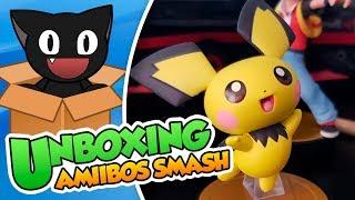 ¡Hazte con todos! Unboxing: Amiibos SSB Ultimate (Pichu, Entrenador Pokemon y Canela) - DSimphony