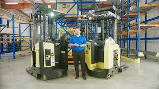 Learn about the new Hyster and Yale reach trucks