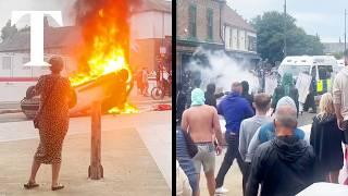 Sunderland riot targets mosque in major disturbance