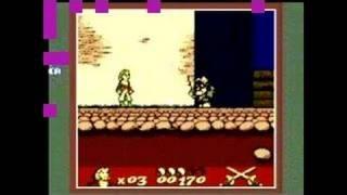 Gold and Glory: The Road to El Dorado Game Boy Gameplay