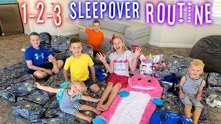 Best Ever Sleepover Routine!!