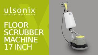 Floor Scrubber Machine Ulsonix Cleaning Instruments TOPCLEAN 1100A | Product presentation