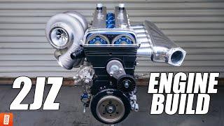 +1,000HP 2JZ-GTE Engine Build - Full Start to Finish [4K]