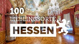 100 Lieblingsorte in Hessen: Bau- und Kulturdenkmäler in Hanau, Frankfurt, Fulda und Marburg