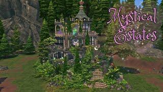 Mystical Estates  Relaxing Stopmotion BUILD in The Sims4 +++ No CC