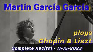 Martin Garcia Garcia complete recital, November 15, 2023 - Fazioli F308