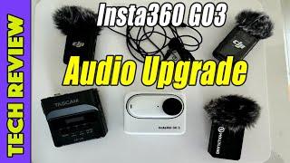 Upgrade Insta360 Go3 Audio with these External mic options