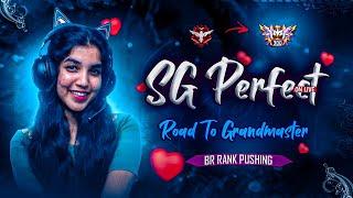 ROAD TO GRANDMASTERSG PERFECT THE PRO PLAYER| #girlgamer  #fftamillive #freefireindia