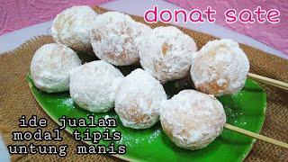 donat sate tanpa telur || ide jualan modal tipis untung manis