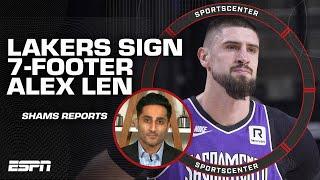 Lakers sign Alex Len & waive Christian Wood after rescinding trade for Mark Williams - Shams | SC