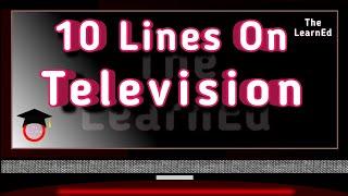 10 lines on Television in English || Write 10 Sentences on Television #television #tv