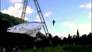 Freddy Nock - Training - high wire - act - Hochseil- Artist - Extreme- Balance