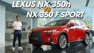 So sánh Lexus NX 350h và NX 350 F SPORT, chọn thể thao mạnh mẽ hay công nghệ, êm ái  | Lê Minh Thành