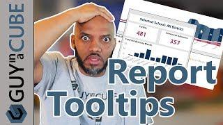 Power BI report page tooltip - How to create one in Power BI Desktop