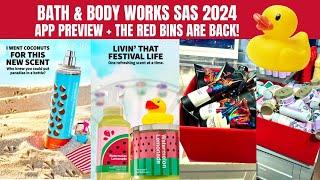 Bath & Body Works App Preview + The Red Bins Are Back!