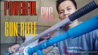 HOMEMADE POWERFUL PVC TOY GUN RIFLE #4