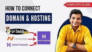 How to Connect Domain and Hosting | Connect Godaddy Domain to Hostinger Hosting | Complete Guide