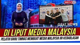 BARU 1 HARI DI RESMIKAN JADI PELATIH BARU TIMNAS !! MEDIA MALAYSIA LONTAR PERKATAAN BEGINI