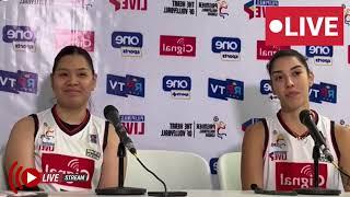 Full Interview: MJ Perez & Ces Molina show Excitement on Facing CREAMLINE🩷Cignal Second Win #cignal