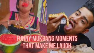 FUNNIEST MUKBANG MOMENTS THAT MAKE ME LAUGH #Shorts