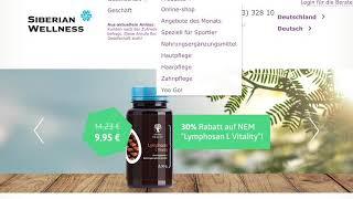 So bestellt man im online shop Siberian Wellness