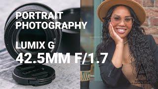 PORTRAIT PHOTOGRAPHY PANASONIC LUMIX G 42.5MM F/1.7 (85MM) #Lumix #camera #photography #review