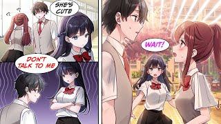 [Manga Dub] The girl I live with is a TSUDERE and gets jealous when a girl asks me out... [RomCom]