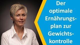 Der optimale Ernährungsplan zur Gewichtskontrolle