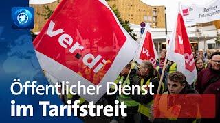 Tarifstreit im öffentlichen Dienst: Positionen weit auseinander