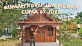 Jadi Kangen kampung Halaman, Rumah Kayu Cantik Ala Tradisional Jawa 75 Jutaan (Harga update 2023)