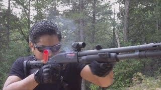 The Mossberg 500A 12 Gauge Shotgun