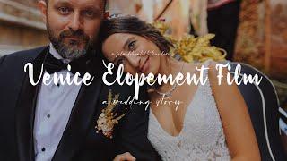 Breathtaking Venice Elopement Film, A true love story